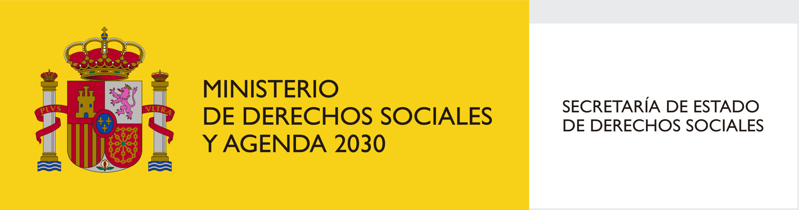 LOGOTIPO DE MINISTERIO S SOCIALES Y AGENDA 2030